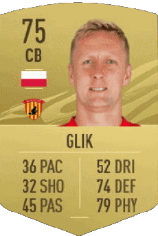 Multi Media Video Games F I F A - Card Players Poland Kamil Glik 