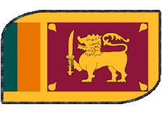 Fahnen Asien Sri Lanka Rechteck 