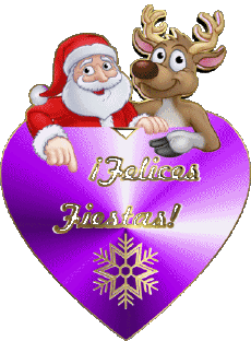 Messages Espagnol Felices Fiestas Serie 07 