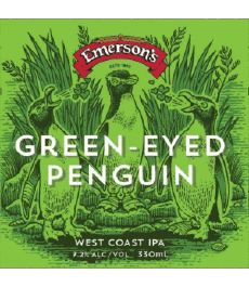 Green Eyed Penguin-Bevande Birre Nuova Zelanda Emerson's 