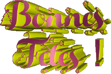 Nachrichten Französisch Bonnes Fêtes (Noël) Serie 04 