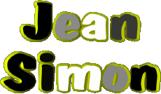 Nombre MASCULINO - Francia J Compuesto Jean Simon 