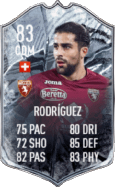 Multimedia Vídeo Juegos F I F A - Jugadores  cartas Suiza Ricardo Rodríguez 