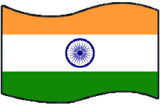Bandiere Asia India Rettangolo 