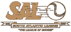 Sports Baseball U.S.A - S.A.L South Atlantic League Logo 