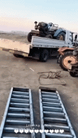 Umorismo -  Fun Trasporti Trattore Accident Fail 