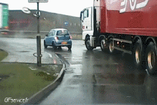 Humor -  Fun Transport LKW Unfall - Crash Fail 