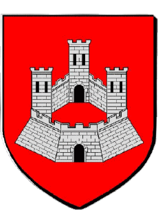 Wappen-Fahnen Frankreich Abteilungen - Städte 65 BAGNERES DE BIGORRE Wappen