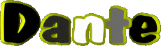 Prénoms MASCULIN - Allemagne D Dante 