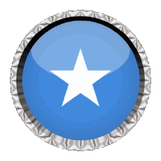 Fahnen Afrika Somalia Rund - Ringe 