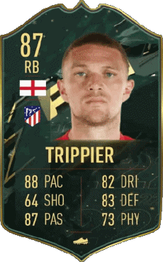 Multi Média Jeux Vidéo F I F A - Joueurs Cartes Angleterre Kieran Trippier 
