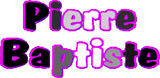 Nombre MASCULINO - Francia P Pierre Baptiste 