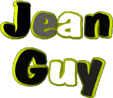 Prénoms MASCULIN - France J Composé Jean Guy 