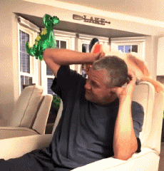 Umorismo -  Fun Animali Uccelli Pappagallo Peruche 