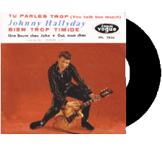 Tu parles trop - bien trop timide - une boum chez john - oui mon cher-Multimedia Música Compilación de 60' Francia Johnny Hallyday Tu parles trop - bien trop timide - une boum chez john - oui mon cher