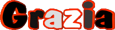 Prénoms FEMININ - Italie G Grazia 
