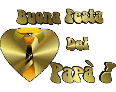 Mensajes Italiano Buona festa del papà 01 