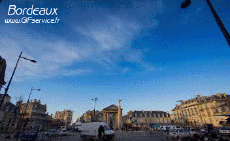 Humor -  Fun Orte - TimeLapse France - Bordeaux 
