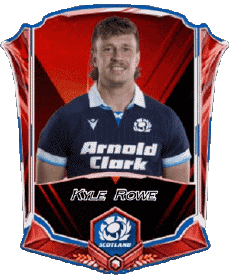 Deportes Rugby - Jugadores Escocia Equipo 2025 Kyle Rowe 