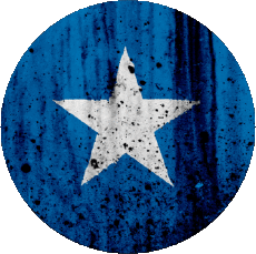 Drapeaux Afrique Somalie Rond 