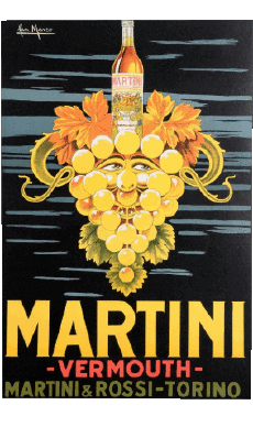 Humor -  Fun Retro posters - Brands Martini 