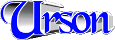 First Names MASCULINE -  UK - USA - IRL - AUS - NZ U Urson 