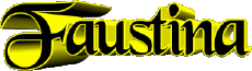 Vorname WEIBLICH - Spanien F Faustina 