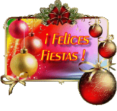 Messages Espagnol Felices Fiestas Serie 09 