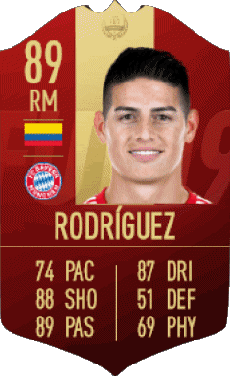 Multi Media Video Games F I F A - Card Players Colombia James Rodríguez 