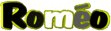 First Names MASCULINE - France R Roméo 