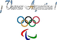 Messages Espagnol Vamos Argentina Juegos Olímpicos 