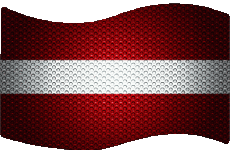 Drapeaux Europe Lettonie Rectangle 