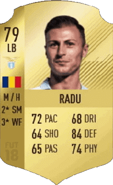 Multi Média Jeux Vidéo F I F A - Joueurs Cartes Roumanie Stefan Radu 