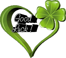 Nachrichten Englisch Good Luck Transparenter Hintergrund 06 