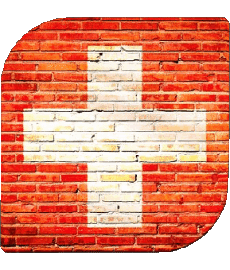 Fahnen Europa Schweiz Platz 