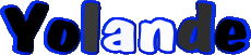 Vorname WEIBLICH - Frankreich Y Yolande 