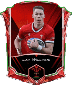 Sports Rugby - Joueurs Pays de Galles Equipe 2022 Liam Williams 