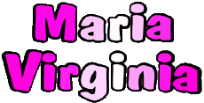 Prénoms FEMININ - Italie M Composé Maria Virginia 