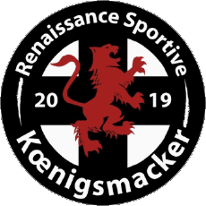 Sports FootBall Club France Logo Grand Est 57 - Moselle RS Koenigsmacker 