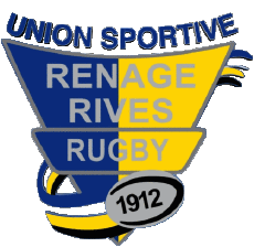 Sports Rugby Club France Logo Dept 38 US Renage Rives 