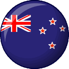 Fahnen Ozeanien Neuseeland Runde 