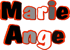 Nombre FEMENINO - Francia M Compuesto Marie Ange 