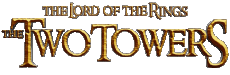 Multimedia Películas Internacional El Señor de los Anillos Las Do Torres Logotipo Inglés 