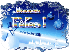 Nachrichten Französisch Bonnes Fêtes (Noël) Serie 19 