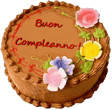 Nachrichten Italienisch Buon Compleanno Dolci 005 