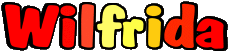 Nome FEMMINILE - Francia W Wilfrida 