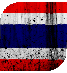 Banderas Asia Tailandia Plaza 