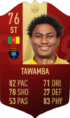Multimedia Vídeo Juegos F I F A - Jugadores  cartas Camerún Léandre Tawamba 