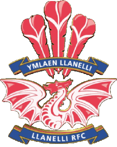 Sports Rugby Club Logo Pays de Galles Llanelli  RFC 