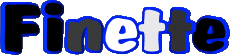 Prénoms FEMININ - France F Finette 